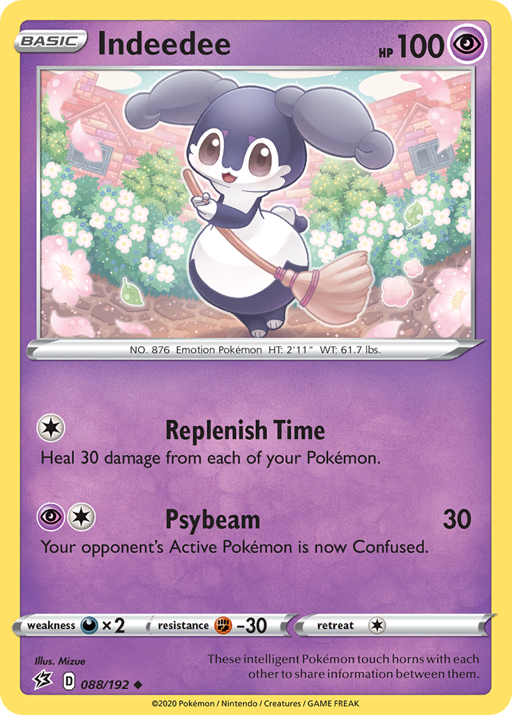 indeedee pokemon card value 192/202 Indeedee V | Rare Ultra Card | Sword & Shield (Base Set)