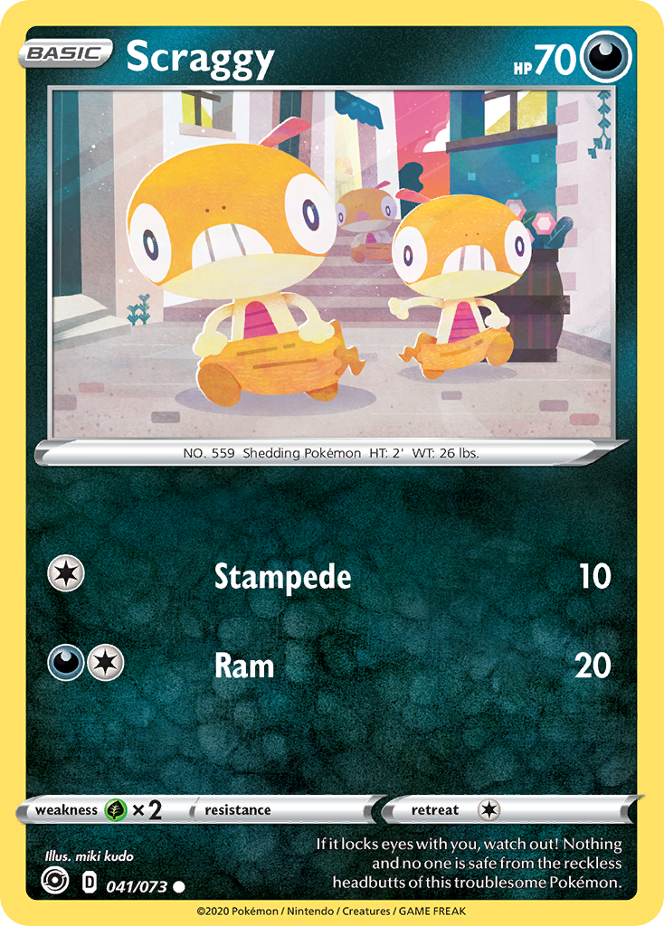 scraggy pokemon card - (66/111) Common Card Type Scraggy 057 SV White Flare