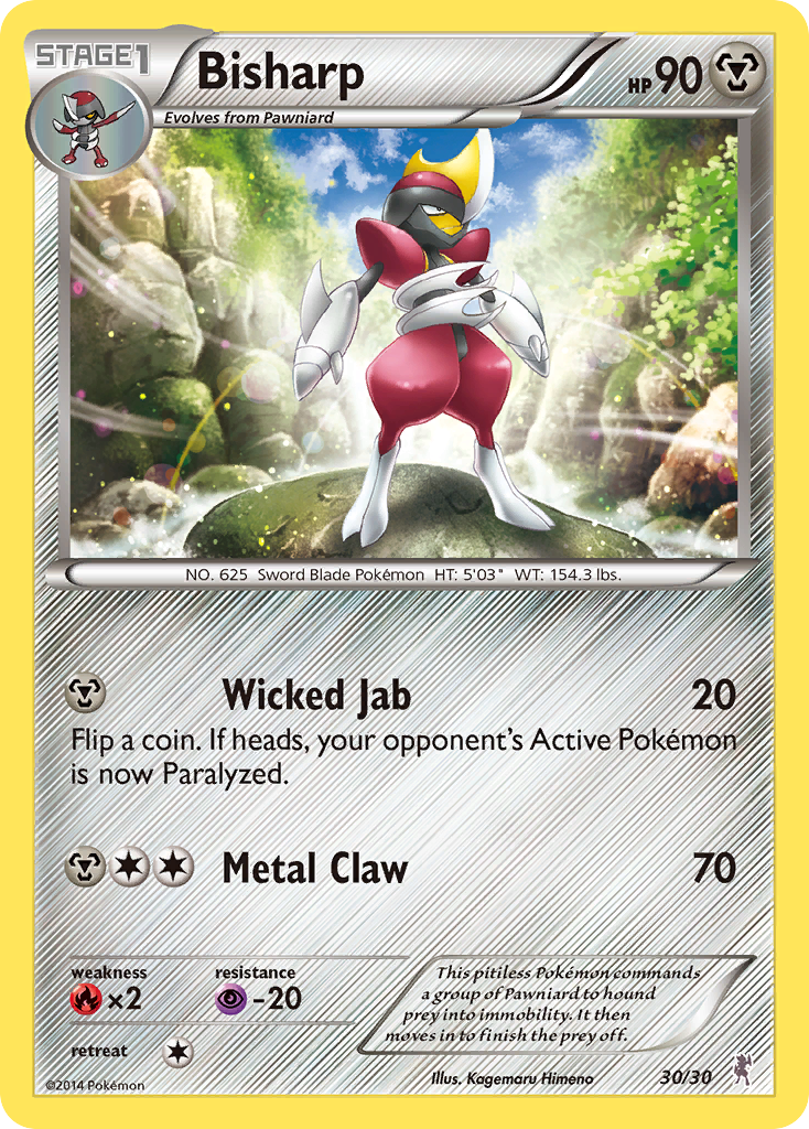 bisharp pokemon card I always liked the look of this Bisharp. Are there very many more split type cards out there? : r/PokemonTCG