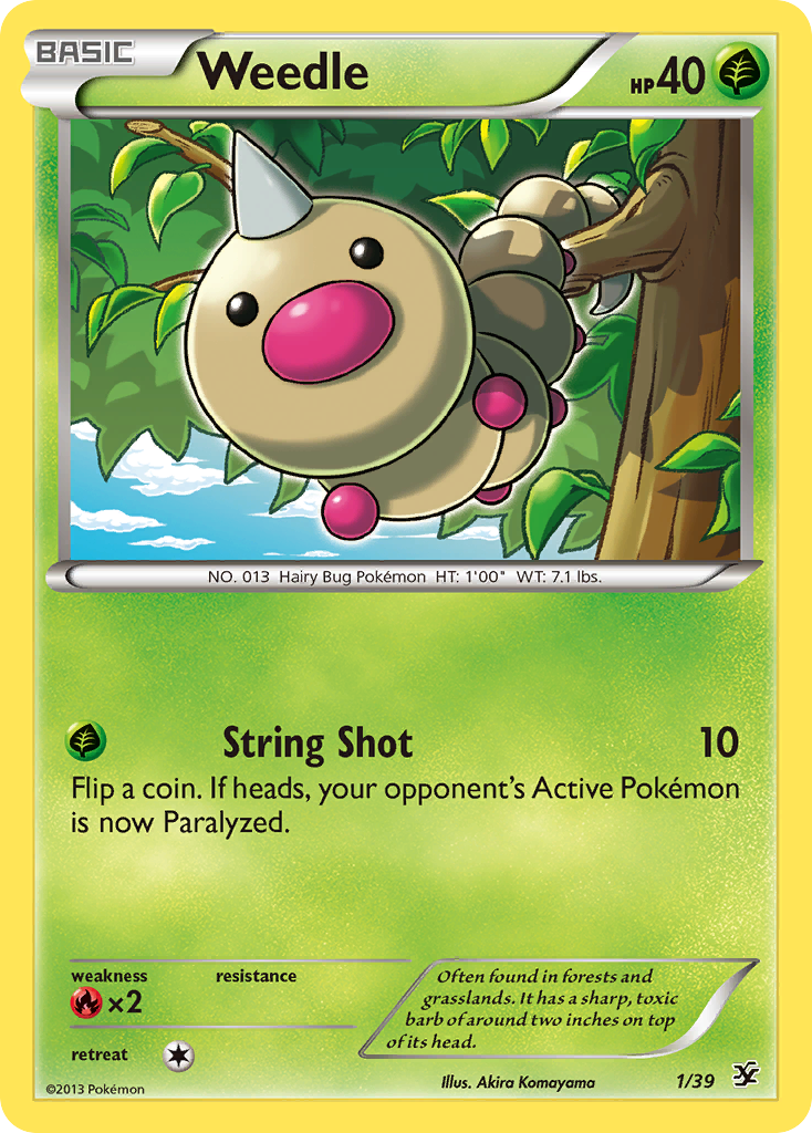 Weedle | Pokmon Cards and Details | pkmn.gg