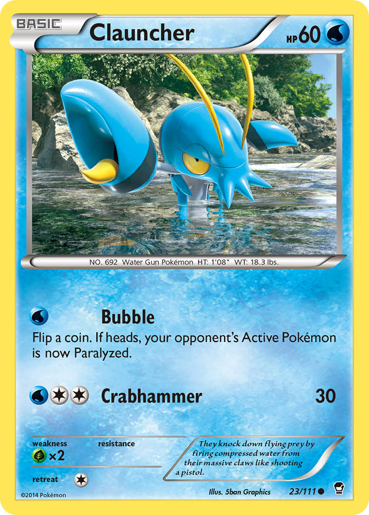 Clauncher | Pokmon Cards and Details | pkmn.gg