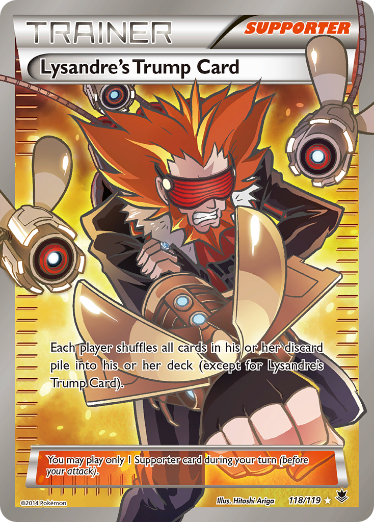 Lysandre's Trump Card #118/119 Phantom Forces | pkmn.gg